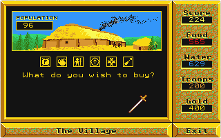 Arthur of the Britons atari screenshot